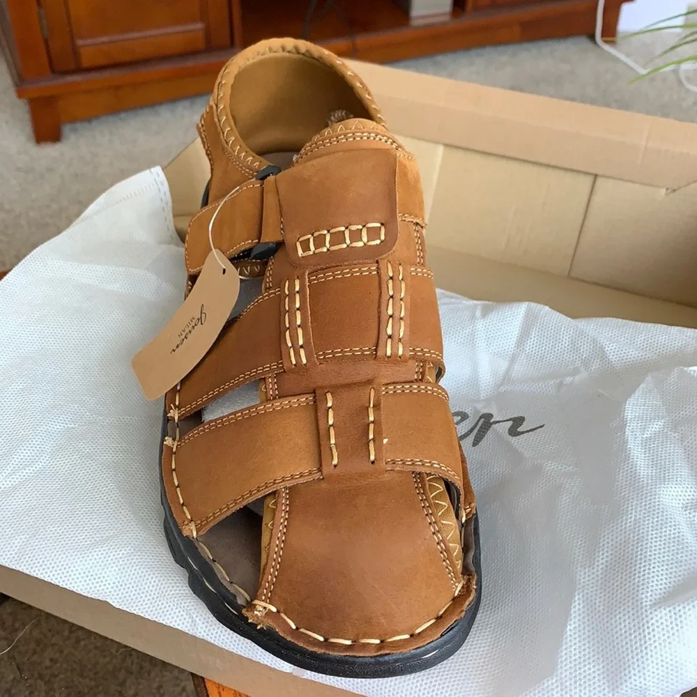 JOUSEN MY663 yellow brown size 7 New with tags - Picture 5 of 8